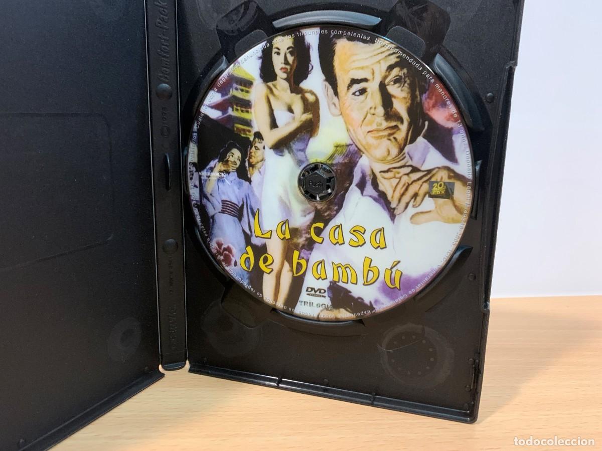 Cine: DVD CINE CL&Aacute;SICO NEGRO CON ROBERT STACK - LA CASA DE BAMB&Uacute; (1955) - Foto 4