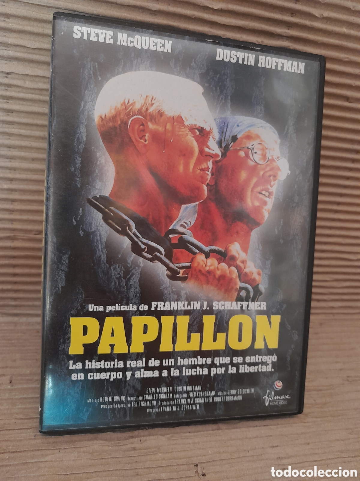 Cine: Papillon. Pel&iacute;cula dvd - Foto 1