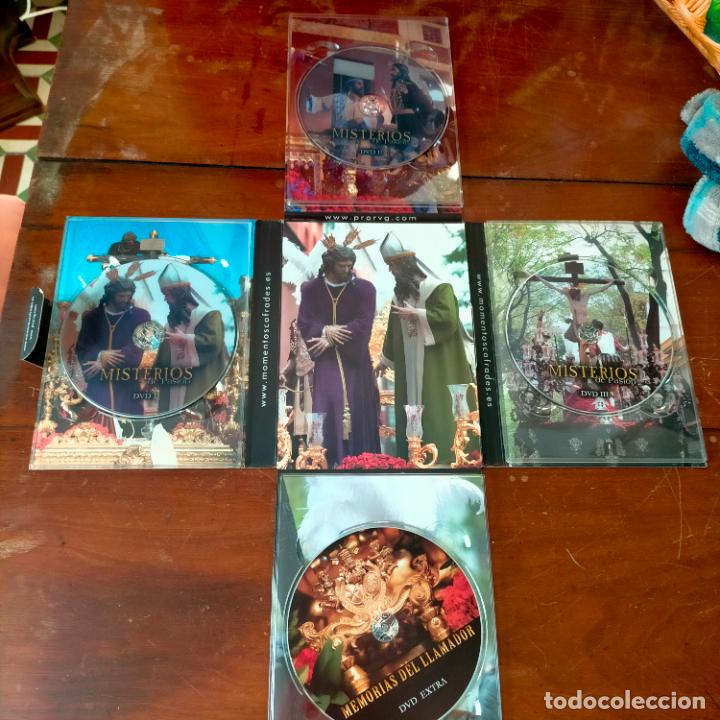Cinema: semana santa sevilla 4 dvd misterios de pasion momentos cofrades 2008 box desplegable