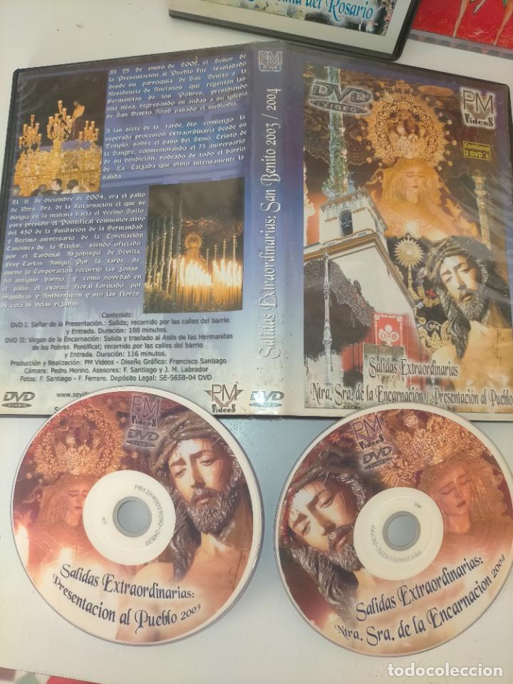 Cinema: semana santa sevilla DVD DOBLE 2 DISCOS SALIDA EXTRAORDINARIO VIRGEN DE LA ENCARNACION PRESENTACION