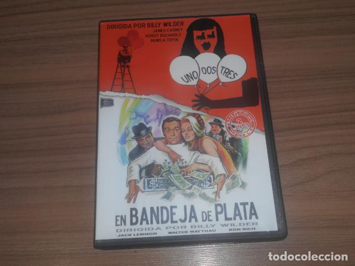 Cine: UN DOS TRES + EN BANDEJA DE PLATA DVD de BILLY WILDER James Cagney JACK LEMMON Walter Matthau