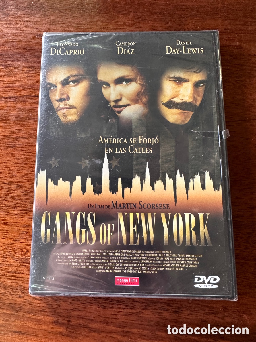 Cine: GANS OF NEW YORK NUEVO PRECINTADO - DVD PELICULA