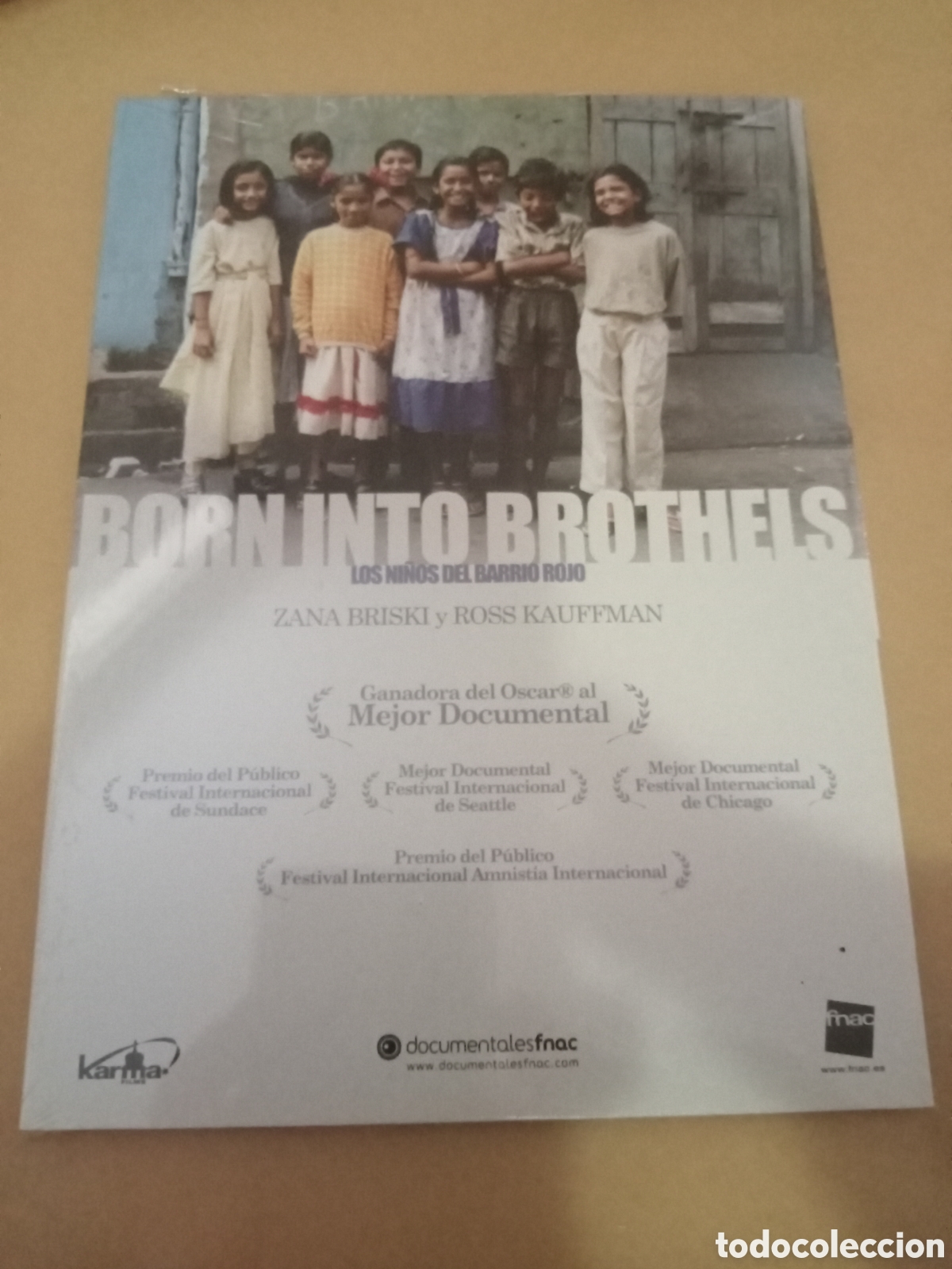 Cinema: Dvd. Born into Brothels. Precintado. Zana Briski y Ross Kauffman. Documental descatalogado.