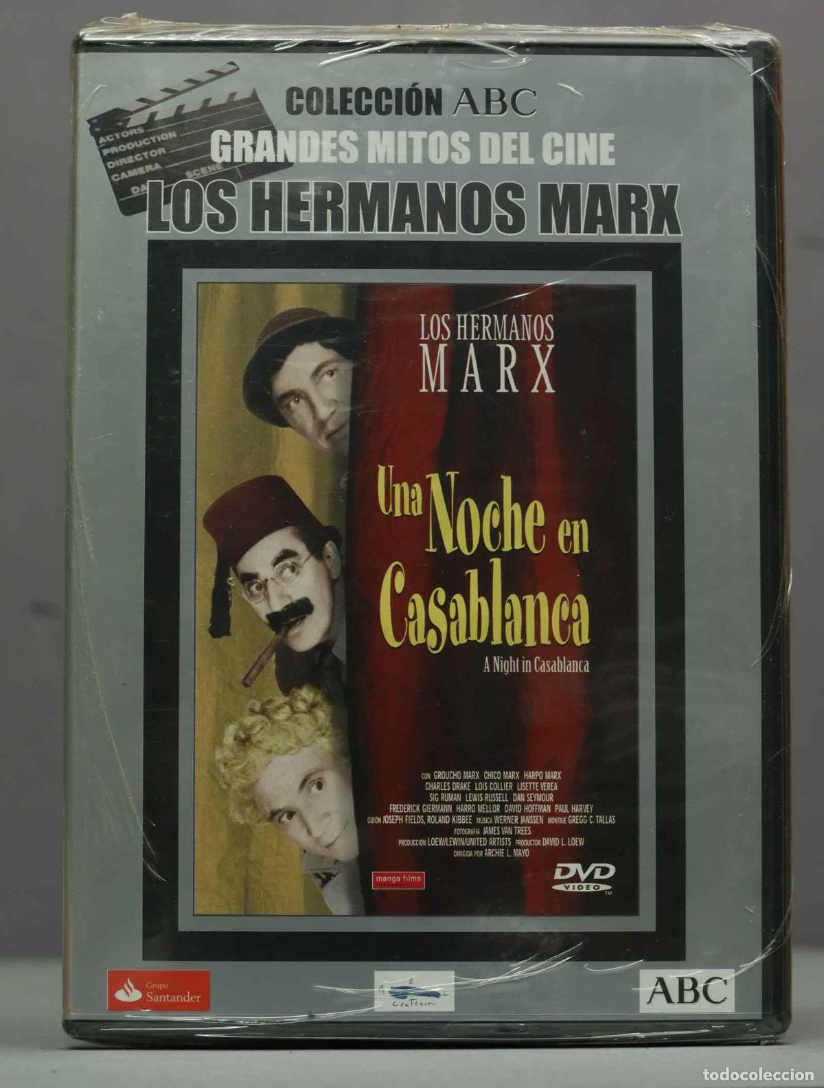 Cinema: DVD. UNA NOCHE EN CASABLANCA. PRECINTADO