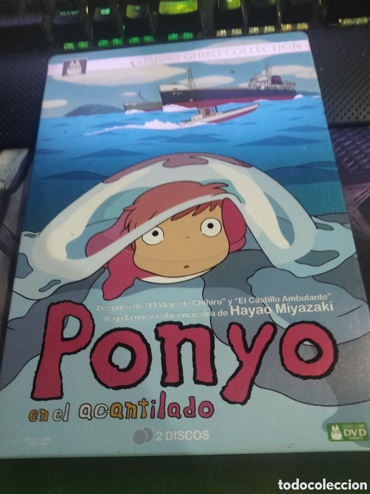 Cine: Ponyo en el acantilado steelbook dvd -213