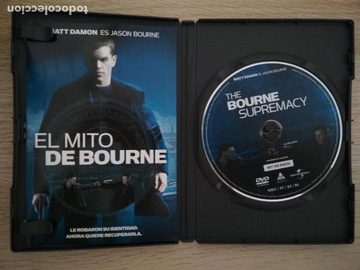 Cine: el mito de bourne, dvd - Foto 3