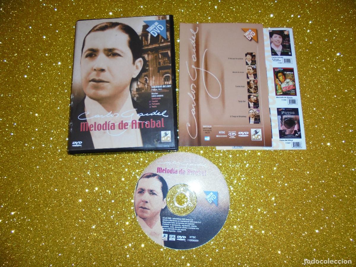 melodia de arrabal - dvd 11516 - carlos gardel - Compra venta en