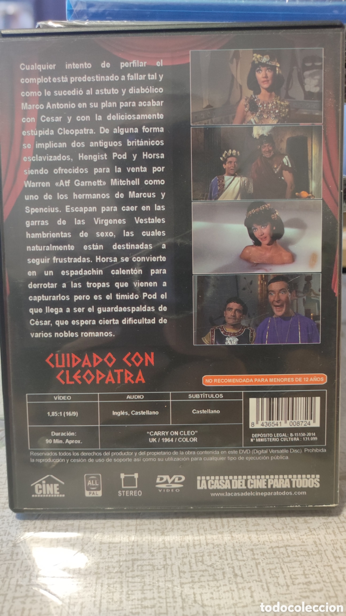Cine: Cuidado con Cleopatra dvd - Foto 5