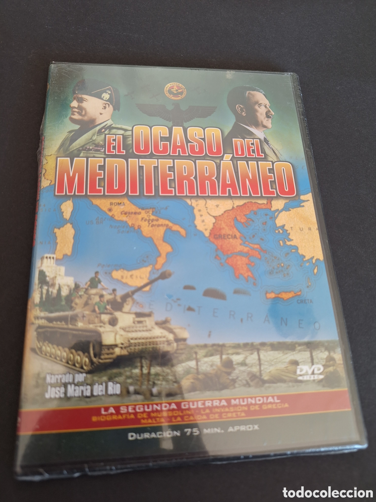 Cinema: TF10 el ocaso del mediterr&aacute;neo DVD PRECINTADO TAPA FINA