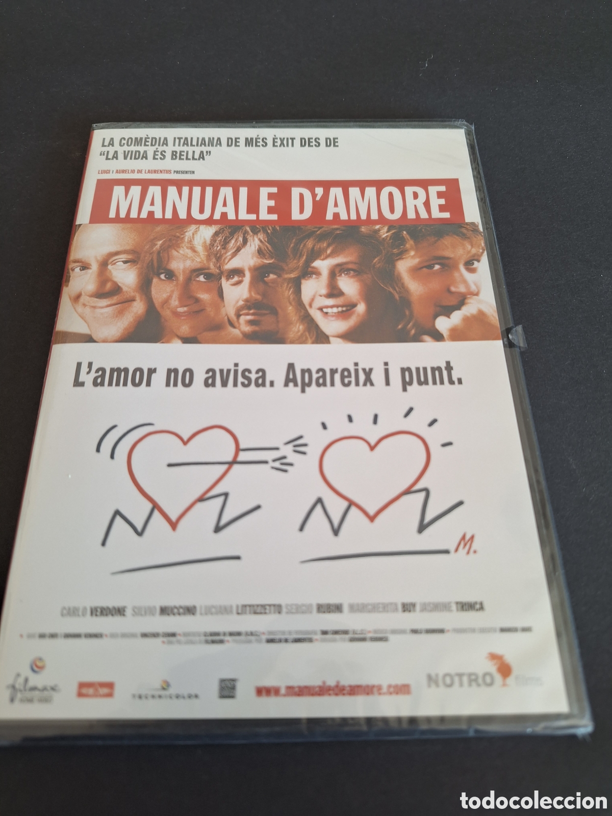 Cinema: TF11 manuele d'amore DVD PRECINTADO TAPA FINA