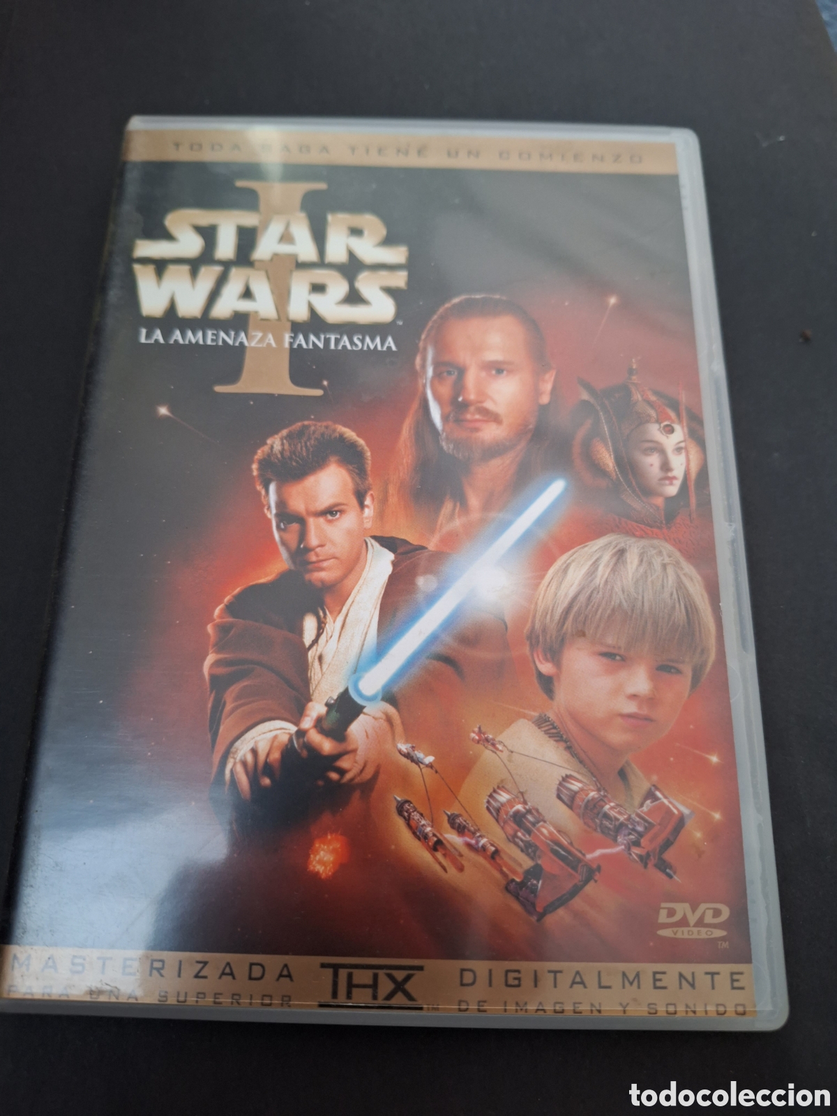 Cine: CND53 star wars I la amenaza fantasma DVD COMO NUEVO