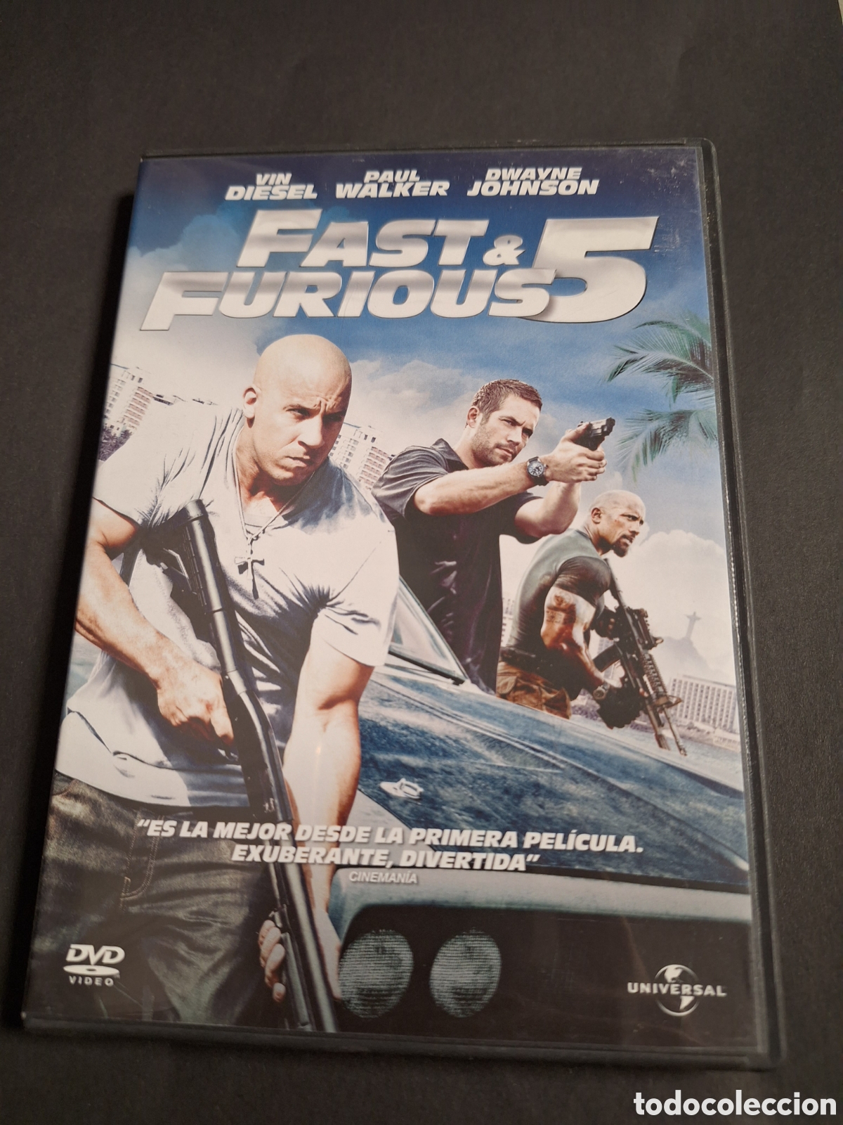 Cinema: CND63 fast & forious 5 DVD COMO NUEVO