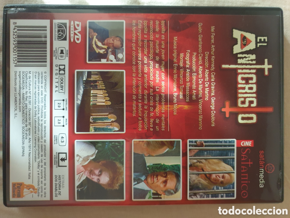 Cine: El anticristo. DVD. - Foto 2