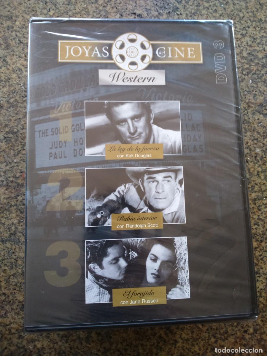 Cinema: DVD -- LA LEY DE LA FUERZA / RABIA INTERIOR / EL FORAJIDO -- PRECINTADA --