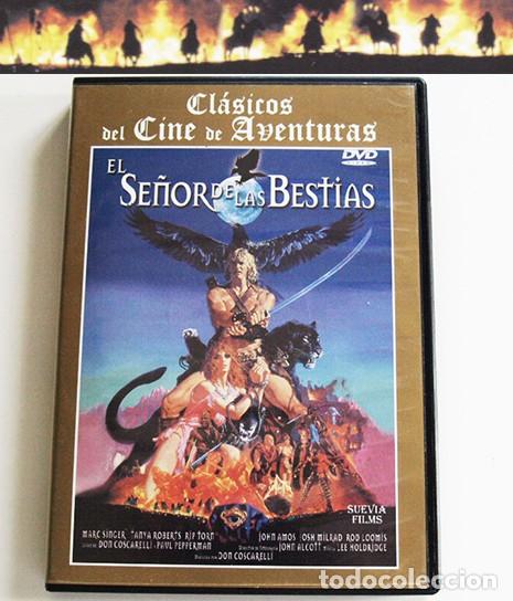 Cine: EL SE&Ntilde;OR DE LAS BESTIAS DVD PEL&Iacute;CULA ESPADA Y BRUJER&Iacute;A GUERRERO - MARC SINGER ROBERTS AMOS FANTAS&Iacute;A