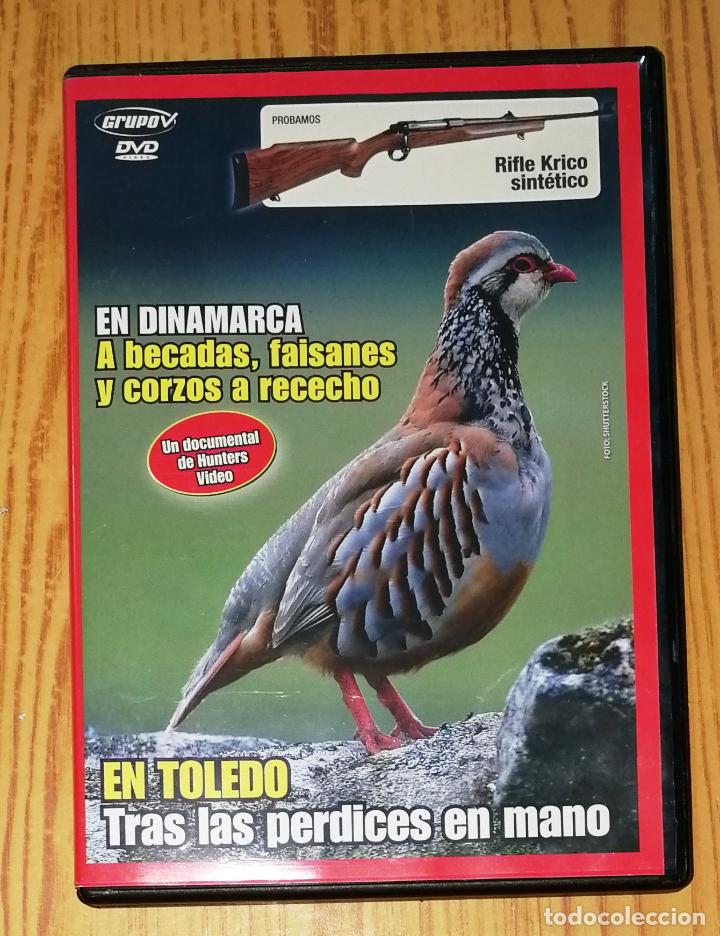 Cinema: DVD. CAZA EN DINAMARCA ; En mano, a las perdices, en Toledo ; Prueba de armas, rifle Krico Sint&eacute;tico
