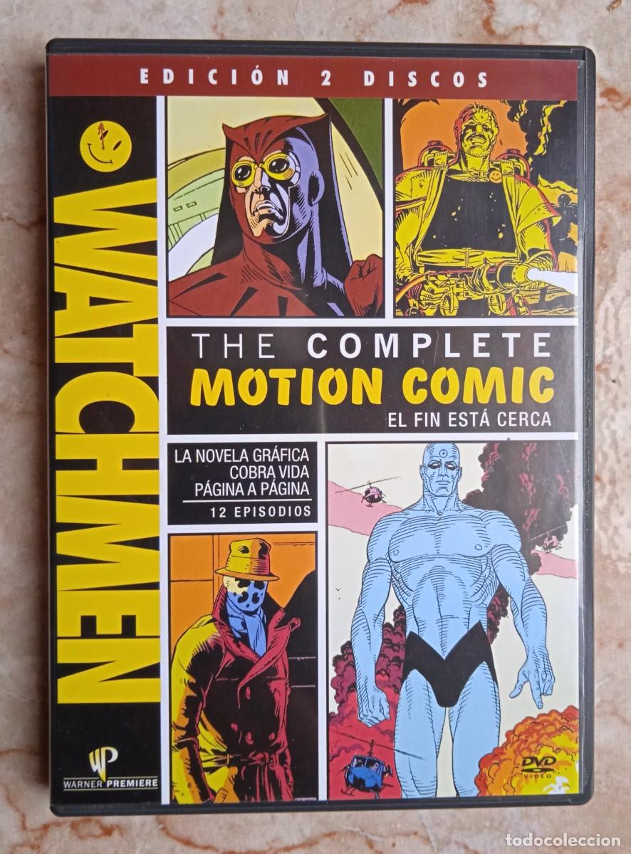 Cine: WATCHMEN THE COMPLETE MOTION COMIC EN DVD - Foto 1