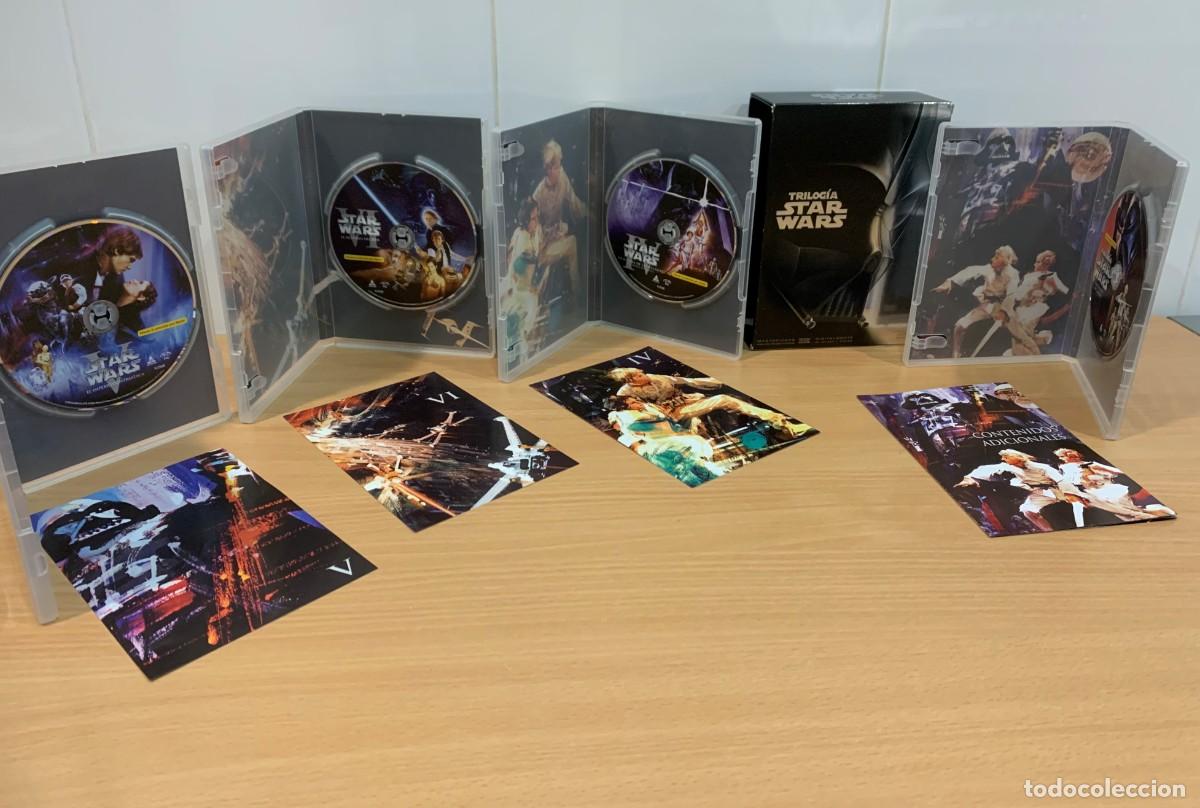 Cine: PACK DVD CINE SCI-FI TRILOG&Iacute;A STAR WARS - GUERRA GALAXIAS, IMPERIO CONTRAATACA Y RETORNO DEL JEDI