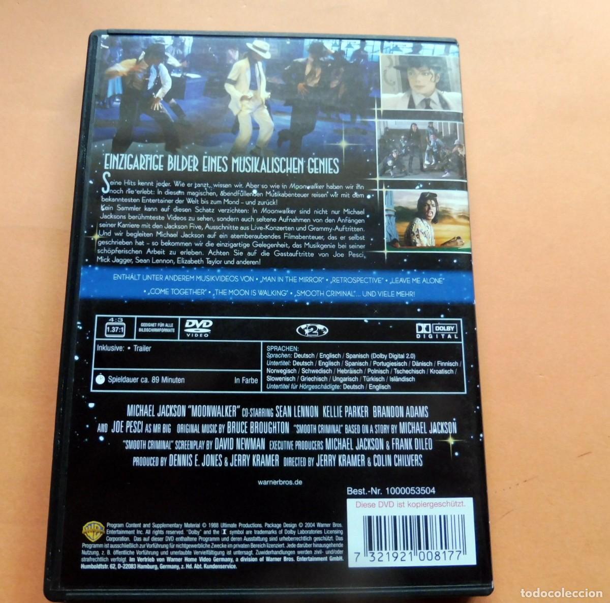 Cine: DVD - Michael Jackson &ndash; Moonwalker - Foto 3