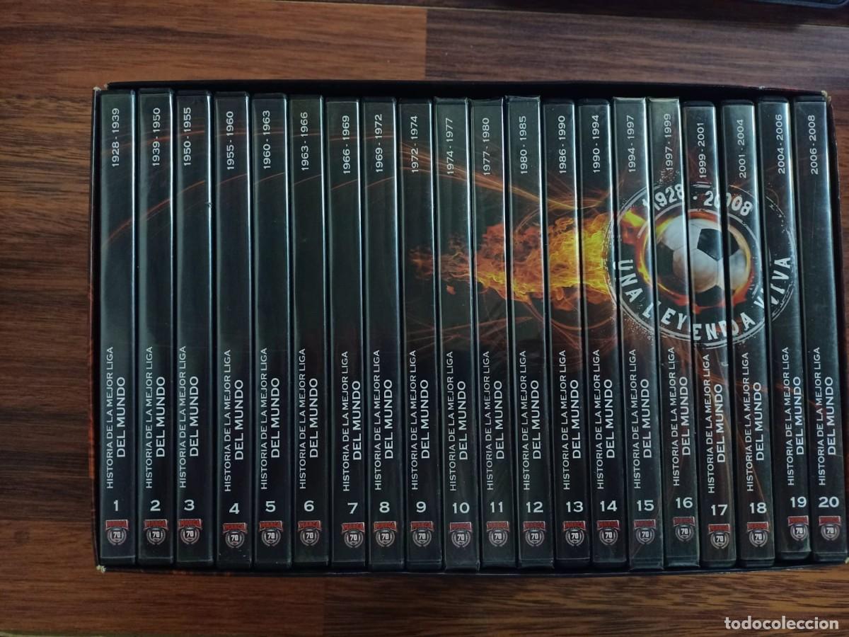 Cinema: DVD HISTORIA DE LA MEJOR LIGA DEL MUNDO. 20 DVDS. COMPLETO
