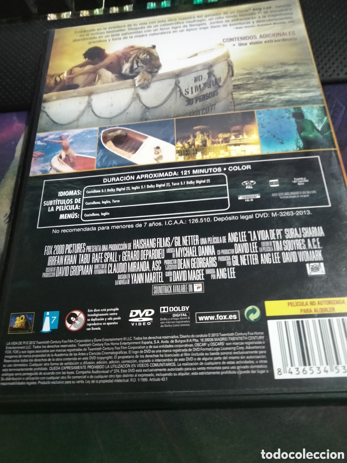 Cine: La vida de Pi dvd -214 - Foto 2
