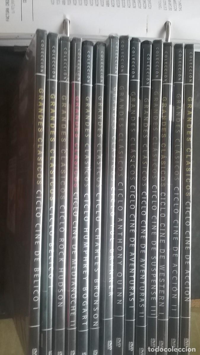 Cine: Lote 14 dvd grandes clasicos. (758-1)