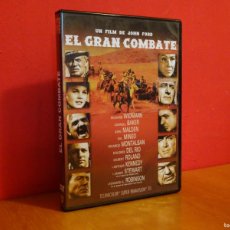 Cine: EL GRAN COMBATE DVD JOHN FORD, WIDMARK, MALDEN, SAL MINEO, DOLORES DEL RIO, MONTALBAN, JAMES STEWART