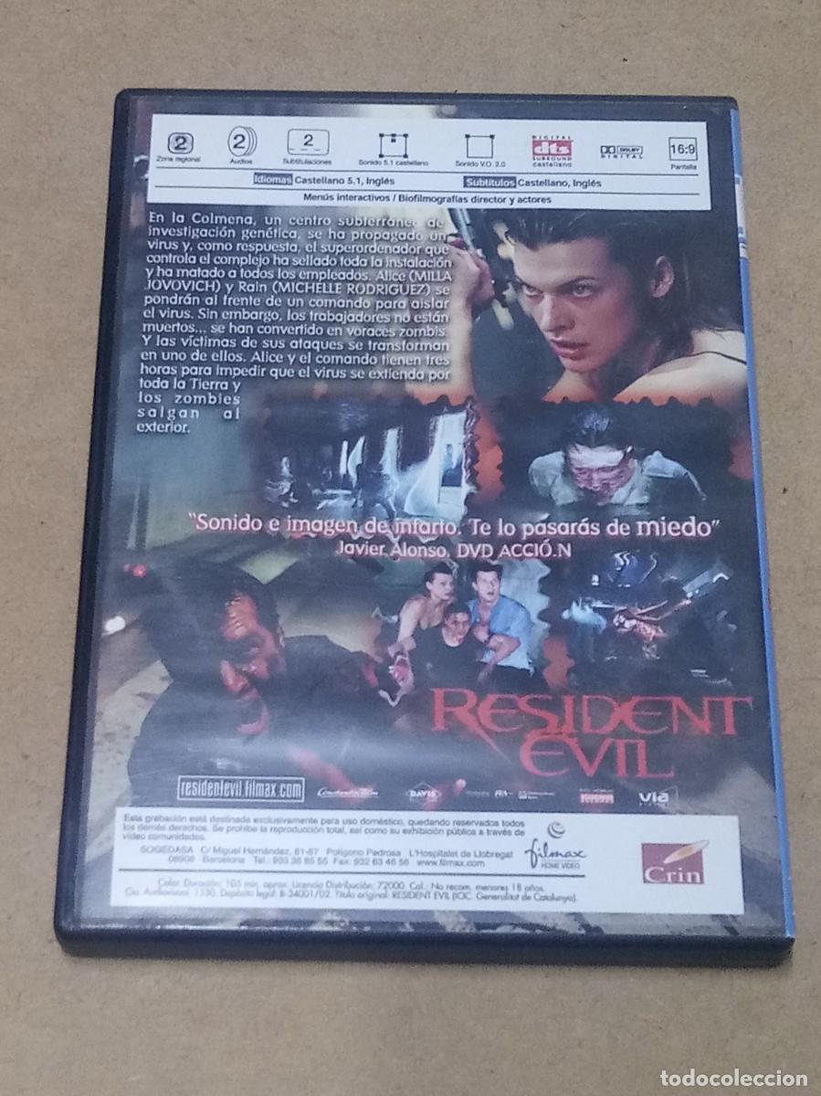 Cine: DVD - Resident evil - Foto 2