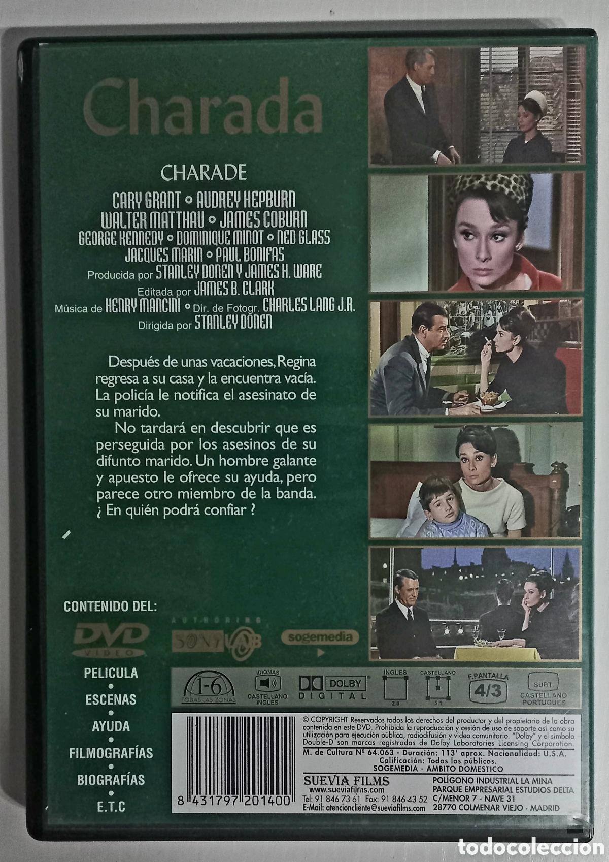 Cine: CHARADA. GARY GRANT - Foto 2
