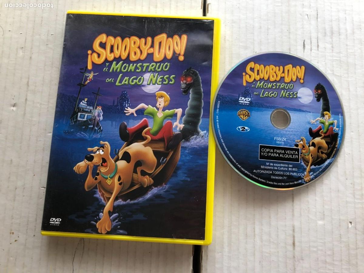 Cine: SCOOBYDOO Y EL MONSTURO DEL LAGO NESS SCOOBY-DOO - PELICULA DVD KREATEN