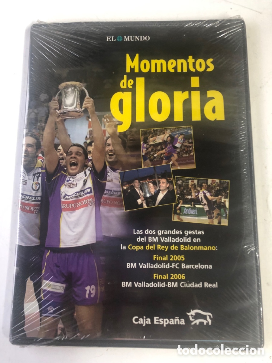 Cinema: D.V.D. DE MOMENTOS DE GLORIA BALONMANO MICHELIN VALLADOLID-(F)