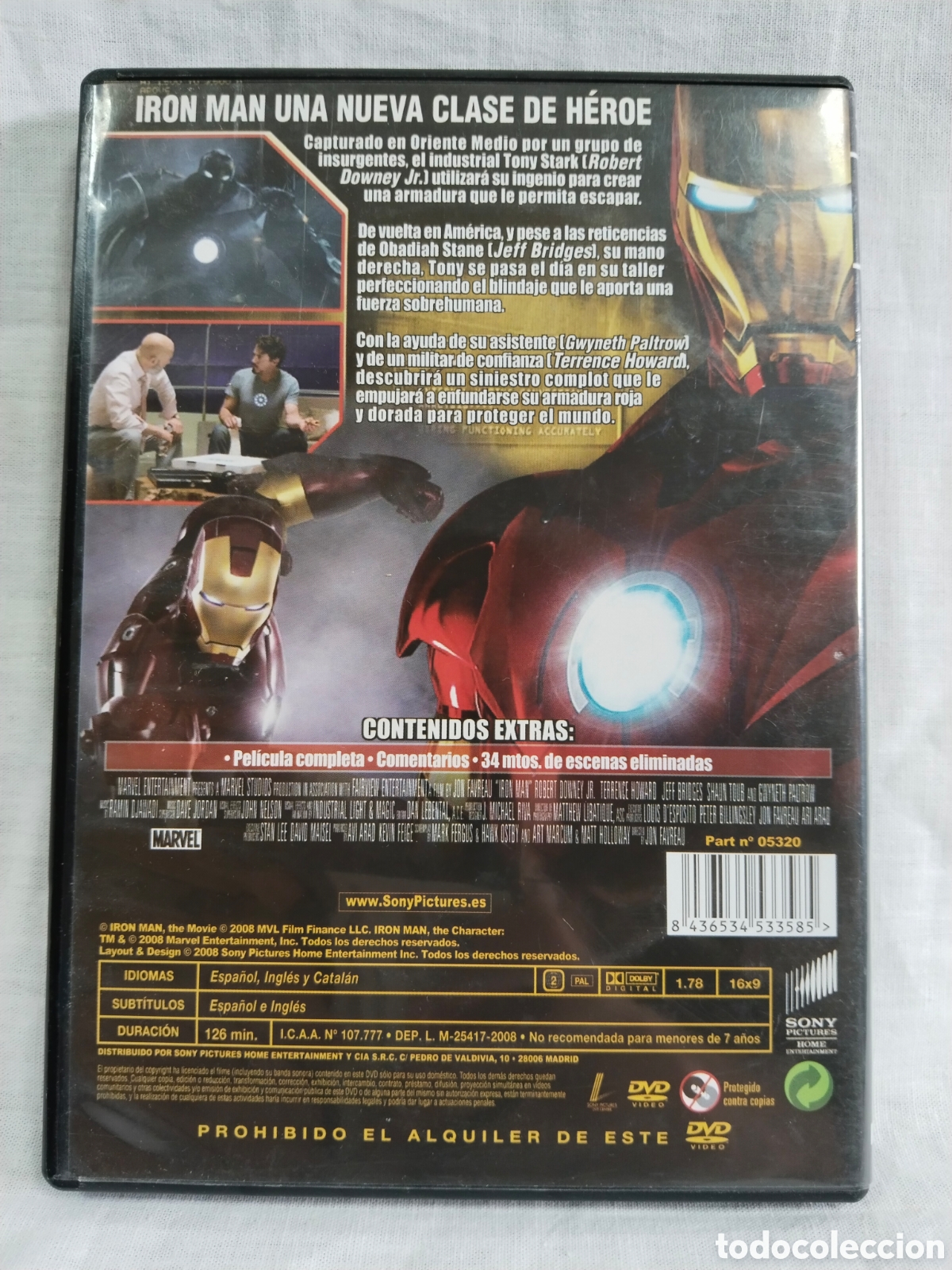 Cine: Iron Man - DVD - Foto 2