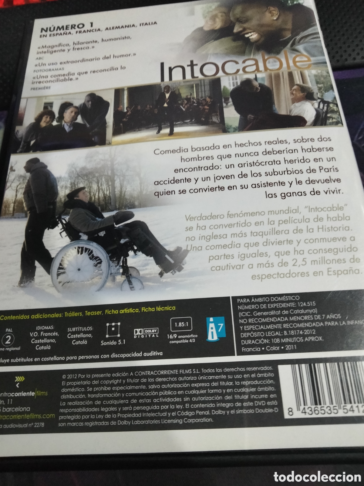 Cine: Intocable dvd --- 407 - Foto 2