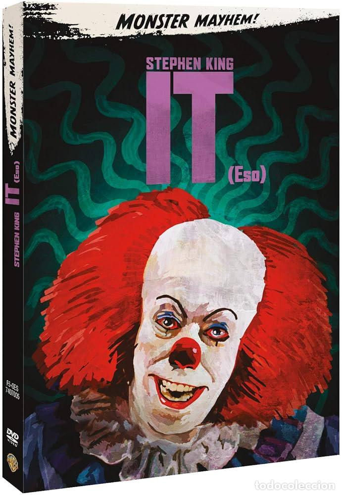 Cine: TODO TERROR STEPHEN KING IT (1990) MONSTER MAYHEM! DVD 3X2 Oferta Especial