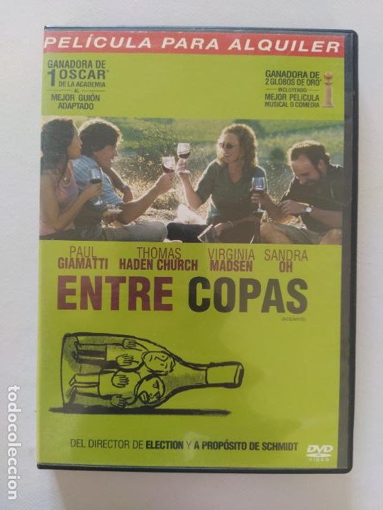 Cin&eacute;ma: DVD ENTRE COPAS - PAUL GIAMATTI - EDICION DE ALQUILER (268)