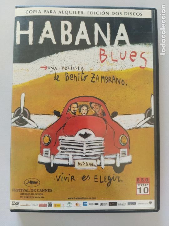 Cin&eacute;ma: DVD HABANA BLUES - 2 DISCOS - EDICION DE ALQUILER (269)