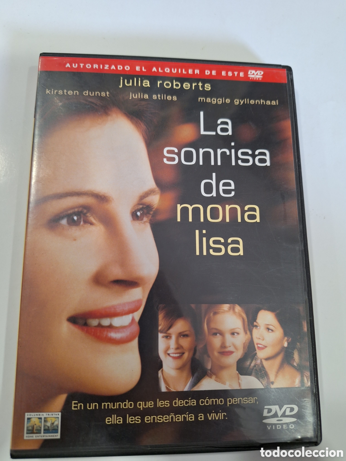 Cine: V72 la sonrisa de mona lisa DVD PROCEDENTE DE VIDEOCLUB