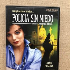 Cine: POLICÍA SIN MIEDO / JOAN COLLINS & MAURIZIO MERLI / STELVIO MASSI / DVD /
