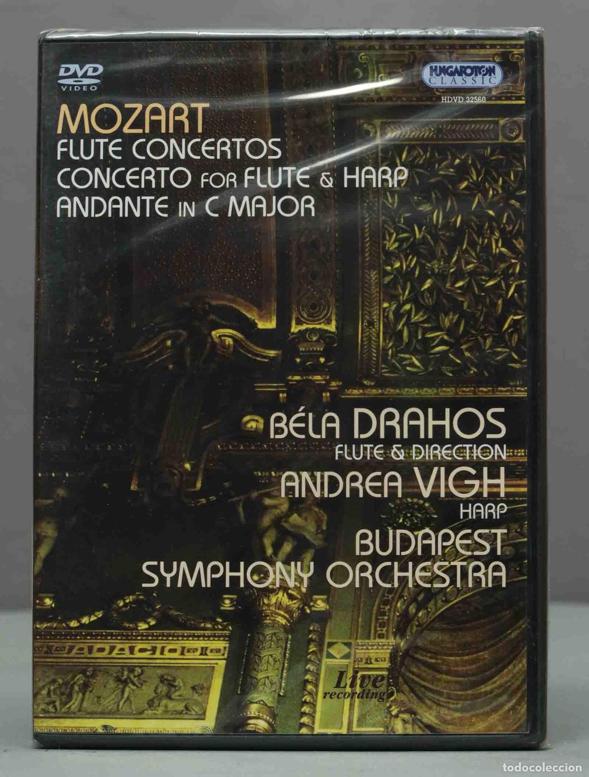 Cin&eacute;ma: DVD. Flute Concertos, B&eacute;la Drahos. MOZART. PRECINTADO