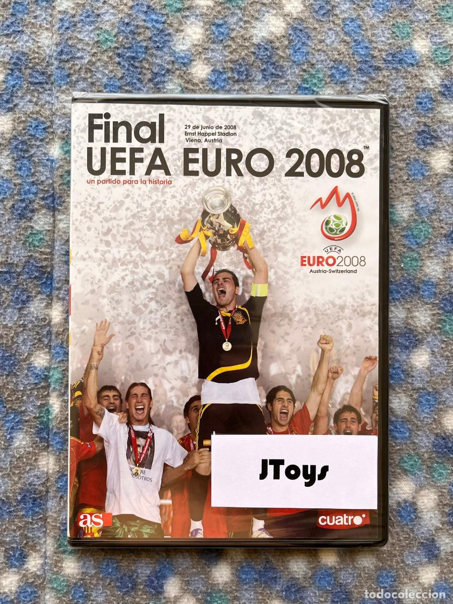 Cine: DVD: FINAL EUROCOPA 2008 ESPA&Ntilde;A-ALEMANIA / NUEVO Y PRECINTADO - F&Uacute;TBOL MUNDIAL