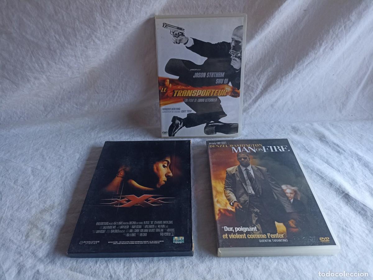 Cine: Lote 3 pel&iacute;culas dvd en franc&eacute;s