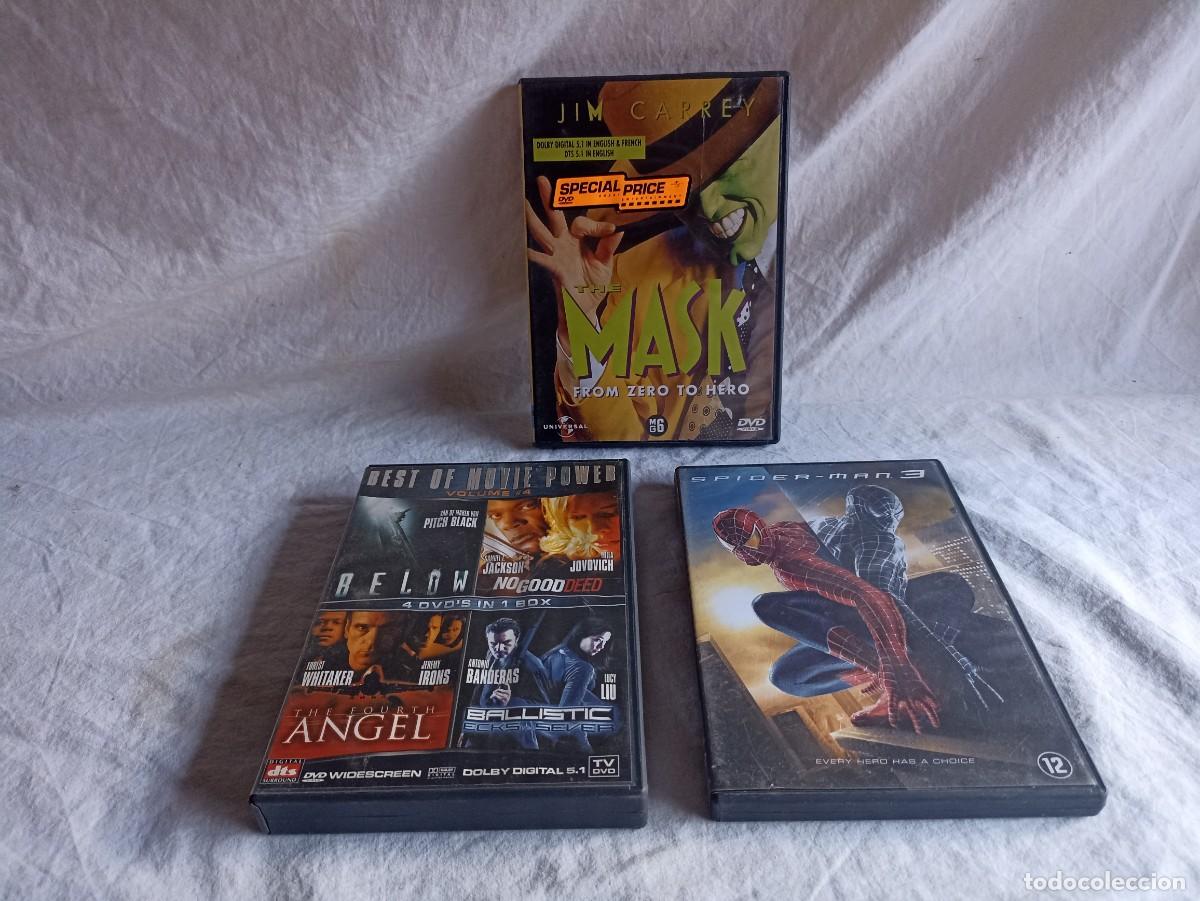 Cine: Lote 3 pel&iacute;culas dvd en ingl&eacute;s