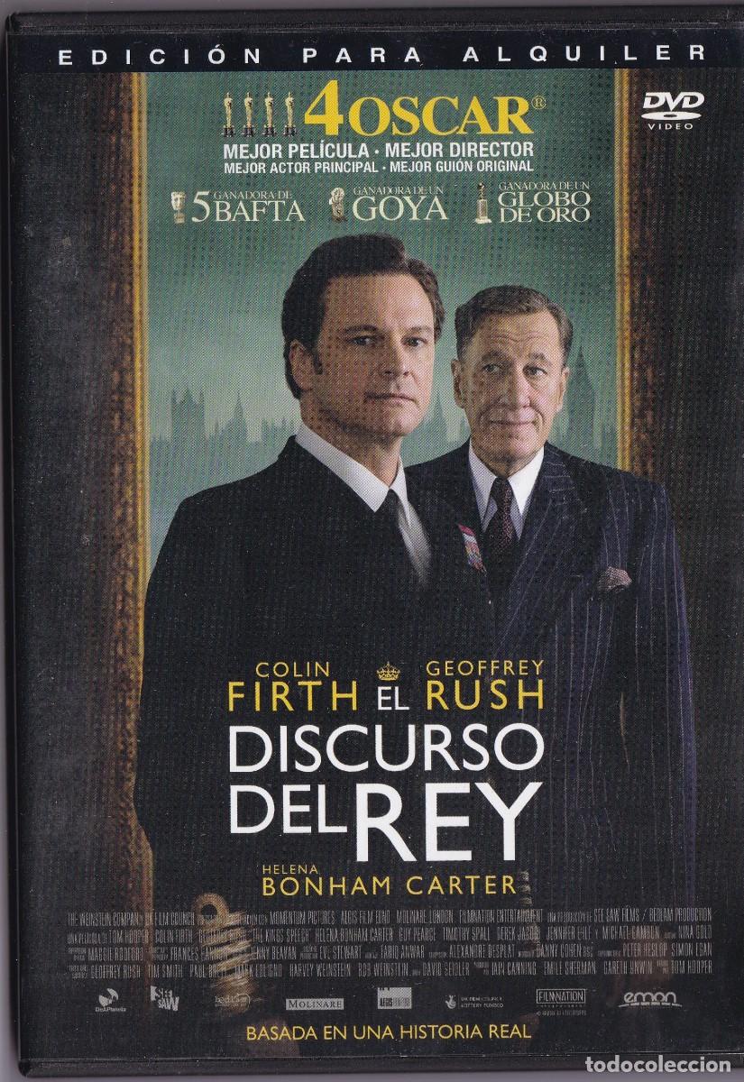 Cine: DVD: EL DISCURSO DEL REY - Foto 1