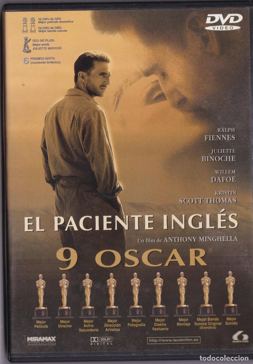 Cine: DVD: EL PACIENTE INGLES - Foto 1
