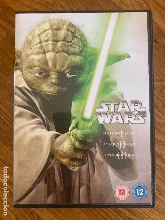 Cine: STAR WARS - THE PHANTOM MENACE / ATTACK OF THE CLONES / REVENGE OF SITH - DVD TRIPLE