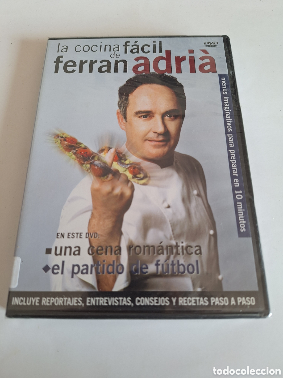 Cinema: ND81 la cocina facil de ferran adria una cena rom&aacute;ntica DVD NUEVO PRECINTADO