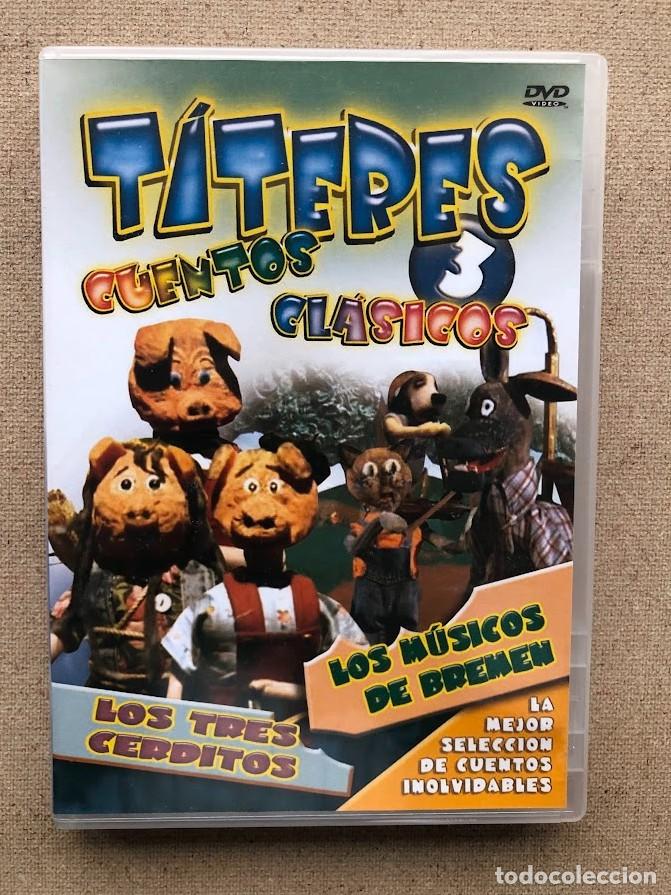 Cinema: T&iacute;teres / Cuentos Cl&aacute;sicos 3 / Lo m&uacute;sicos de Bremen / Los tres cerditos / Animaci&oacute;n / DVD