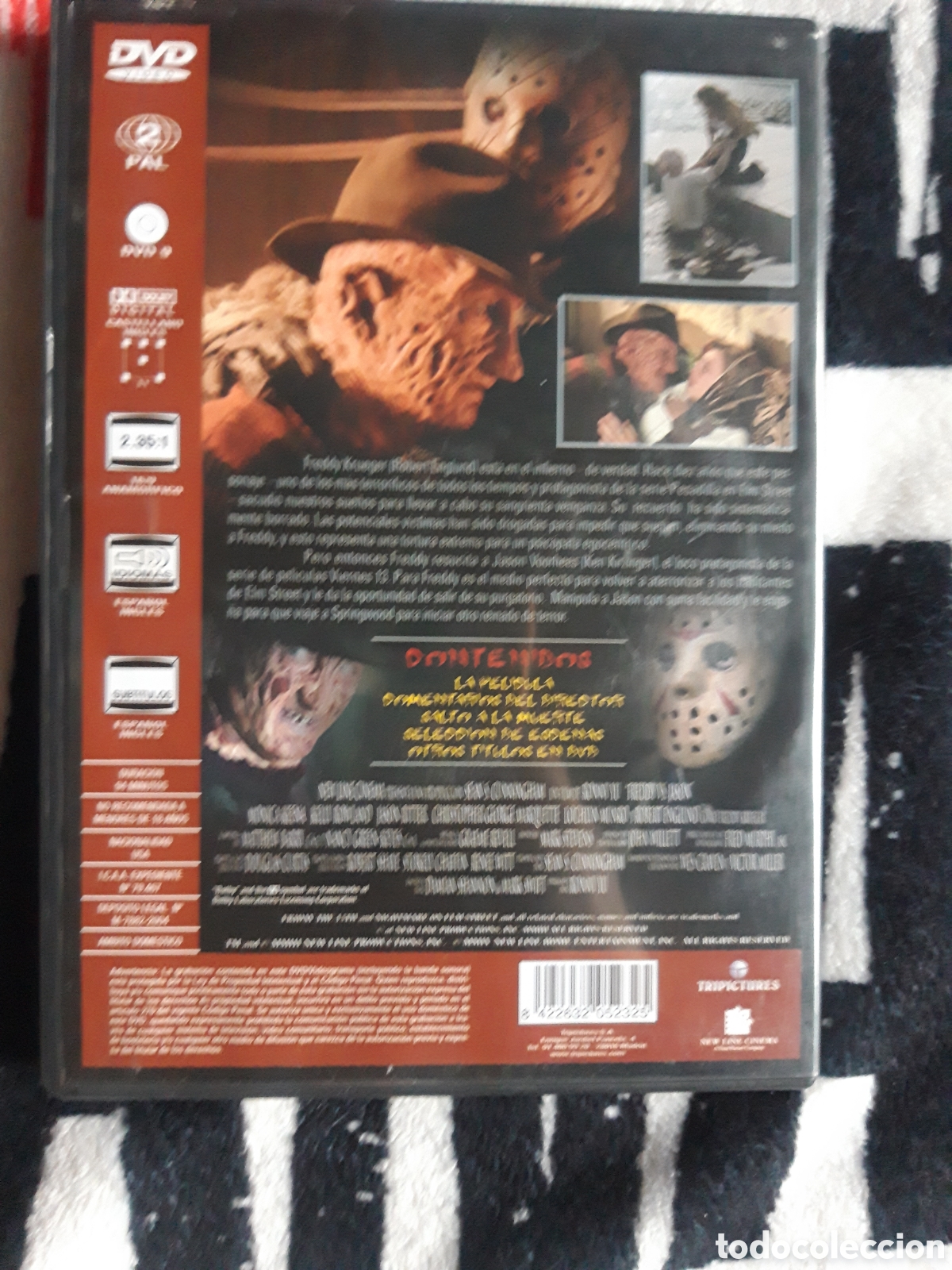 freddy contra jason dvd freddy vs jason películ - Compra venta en  todocoleccion