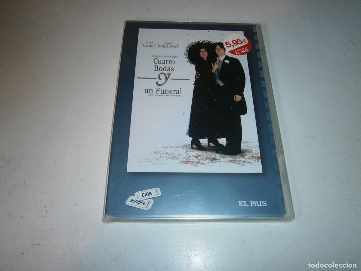 Cinema: CUATRO BODAS Y UN FUNERAL DVD NUEVO PRECINTADO HUGH GRANT ANDIE MAC DOWELL