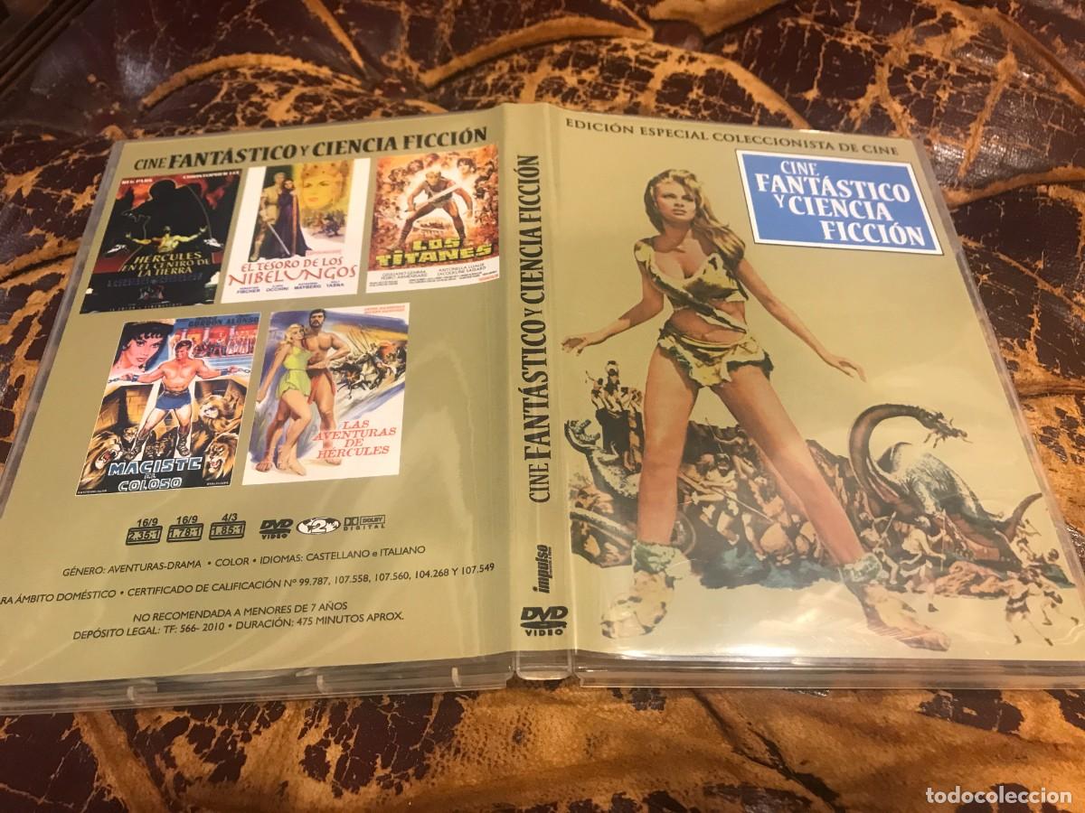 Cinema: DVD. CINE FANT&Aacute;STICO Y CIENCIA FICCI&Oacute;N (5 DVD) EDICI&Oacute;N ESPECIAL